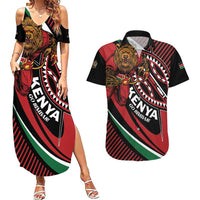 Custom Kenya Rugby Simbas Couples Matching Summer Maxi Dress and Hawaiian Shirt Elevate Your Game