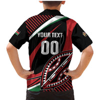 Custom Kenya Rugby Simbas Family Matching Mermaid Dress and Hawaiian Shirt Elevate Your Game