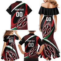 Custom Kenya Rugby Simbas Family Matching Mermaid Dress and Hawaiian Shirt Elevate Your Game