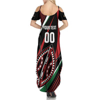 Custom Kenya Rugby Simbas Family Matching Summer Maxi Dress and Hawaiian Shirt Elevate Your Game