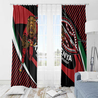 Kenya Rugby Simbas Window Curtain Elevate Your Game