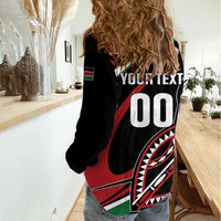 Custom Kenya Rugby Simbas Women Casual Shirt Elevate Your Game