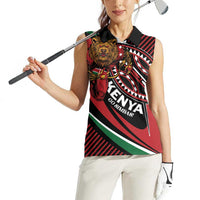 Custom Kenya Rugby Simbas Women Sleeveless Polo Shirt Elevate Your Game