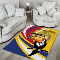 Colombia Rugby Area Rug Los Tucanes Go Champions