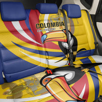Colombia Rugby Back Car Seat Cover Los Tucanes Go Champions