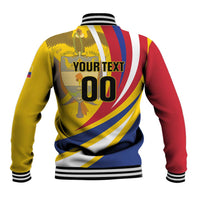 Custom Colombia Rugby Baseball Jacket Los Tucanes Go Champions