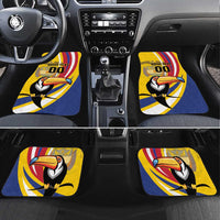 Colombia Rugby Car Mats Los Tucanes Go Champions