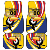 Colombia Rugby Car Mats Los Tucanes Go Champions