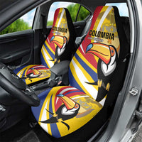 Colombia Rugby Car Seat Cover Los Tucanes Go Champions