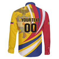 Custom Colombia Rugby Family Matching Short Sleeve Bodycon Dress and Hawaiian Shirt Los Tucanes Go Champions