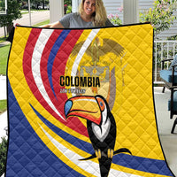 Colombia Rugby Quilt Los Tucanes Go Champions