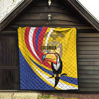 Colombia Rugby Quilt Los Tucanes Go Champions