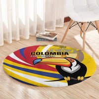 Colombia Rugby Round Carpet Los Tucanes Go Champions