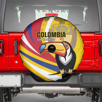Colombia Rugby Spare Tire Cover Los Tucanes Go Champions