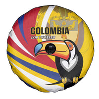 Colombia Rugby Spare Tire Cover Los Tucanes Go Champions