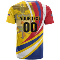Custom Colombia Rugby T Shirt Los Tucanes Go Champions