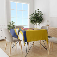 Colombia Rugby Tablecloth Los Tucanes Go Champions