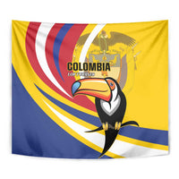 Colombia Rugby Tapestry Los Tucanes Go Champions