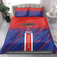 Costa Rica Rugby Bedding Set Ticos Go Champions