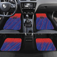 Costa Rica Rugby Car Mats Ticos Go Champions