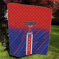 Costa Rica Rugby Quilt Ticos Go Champions