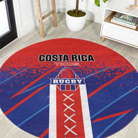 Costa Rica Rugby Round Carpet Ticos Go Champions