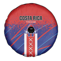Costa Rica Rugby Spare Tire Cover Ticos Go Champions