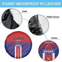 Costa Rica Rugby Spare Tire Cover Ticos Go Champions