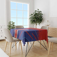 Costa Rica Rugby Tablecloth Ticos Go Champions