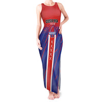 Custom Costa Rica Rugby Tank Maxi Dress Ticos Go Champions