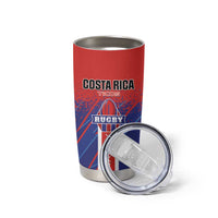 Custom Costa Rica Rugby Tumbler Cup Ticos Go Champions
