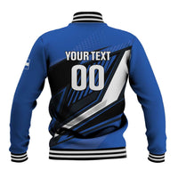 Custom El Salvador Rugby Baseball Jacket Los Torogoces Go Champions