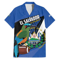 Custom El Salvador Rugby Family Matching Mermaid Dress and Hawaiian Shirt Los Torogoces Go Champions