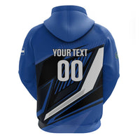 Custom El Salvador Rugby Hoodie Los Torogoces Go Champions
