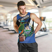 Custom El Salvador Rugby Men Tank Top Los Torogoces Go Champions