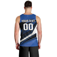 Custom El Salvador Rugby Men Tank Top Los Torogoces Go Champions