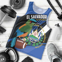 Custom El Salvador Rugby Men Tank Top Los Torogoces Go Champions