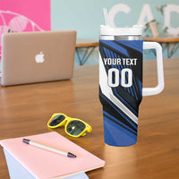 Custom El Salvador Rugby Tumbler With Handle Los Torogoces Go Champions