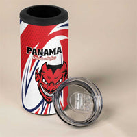 Custom Panama Rugby 4 in 1 Can Cooler Tumbler Diablos Rojos Go Champions