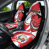 Panama Rugby Car Seat Cover Diablos Rojos Go Champions