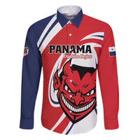 Custom Panama Rugby Family Matching Puletasi and Hawaiian Shirt Diablos Rojos Go Champions
