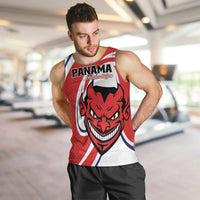 Custom Panama Rugby Men Tank Top Diablos Rojos Go Champions
