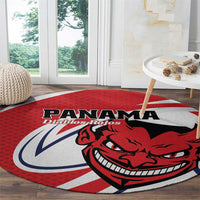 Panama Rugby Round Carpet Diablos Rojos Go Champions