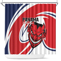 Panama Rugby Shower Curtain Diablos Rojos Go Champions