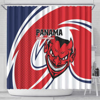 Panama Rugby Shower Curtain Diablos Rojos Go Champions