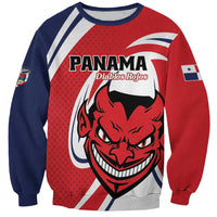 Custom Panama Rugby Sweatshirt Diablos Rojos Go Champions