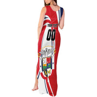 Custom Panama Rugby Tank Maxi Dress Diablos Rojos Go Champions