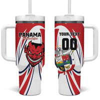 Custom Panama Rugby Tumbler With Handle Diablos Rojos Go Champions