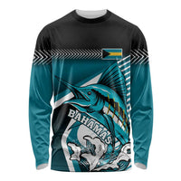 The Bahamas Long Sleeve Shirt Bahamian Blue Marlin Special Version LT01