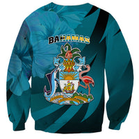 10 July The Bahamas Independence Day Sweatshirt Bahamian Blue Marlin With Hibiscus - Wonder Print Shop